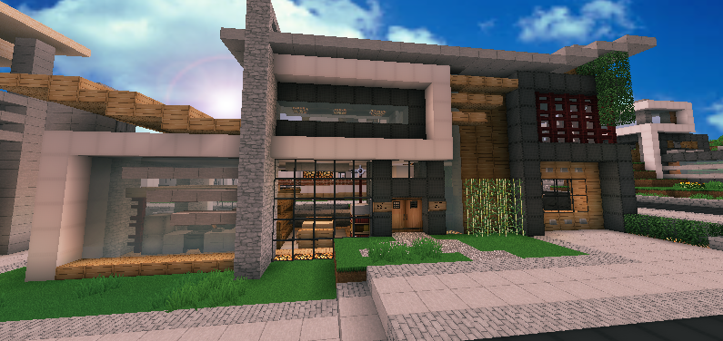 MODERN HOUSE MINECRAFT 07 by MaxterKgb on DeviantArt