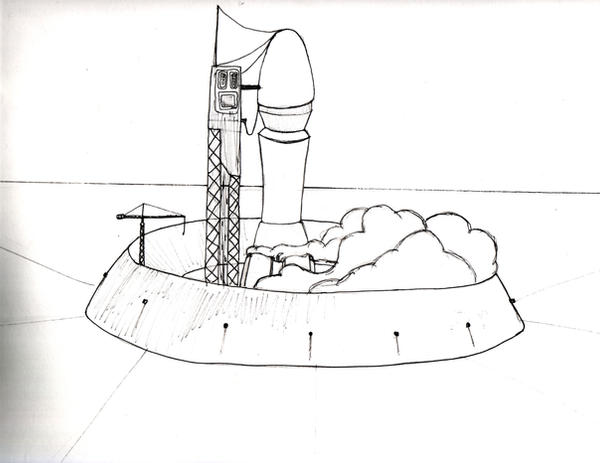 Scifi ninja rocketship by Jellyjoker on DeviantArt