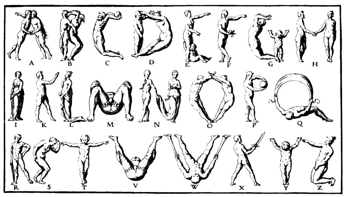 Human Alphabet by Mindgazer on DeviantArt