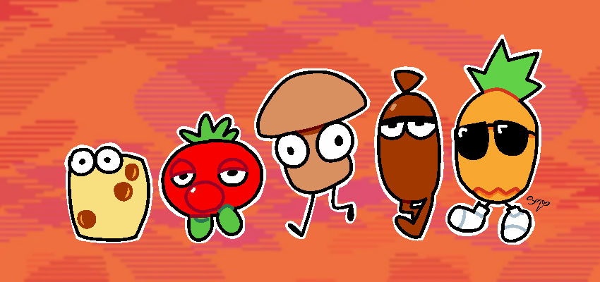 Toppins Field Toppins | Pizza tower Fanart by ClownRoundTown on DeviantArt