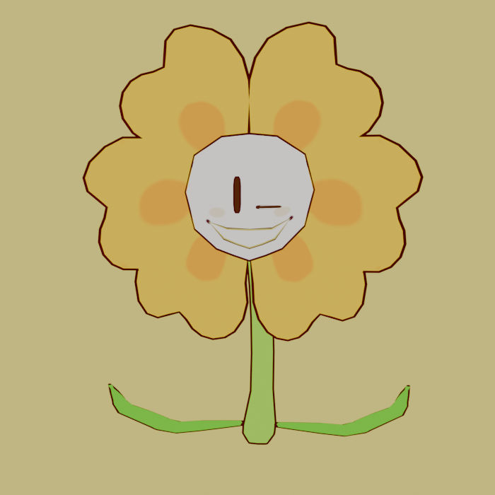 Flowey Small Flowey by ClownRoundTown on DeviantArt