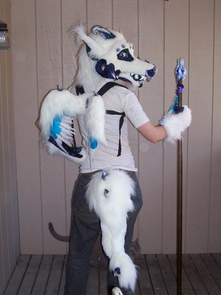 tundra dragon partial fursuit