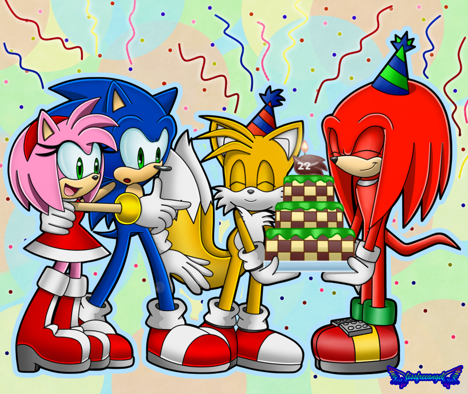 Aniversario 22 De Sonic