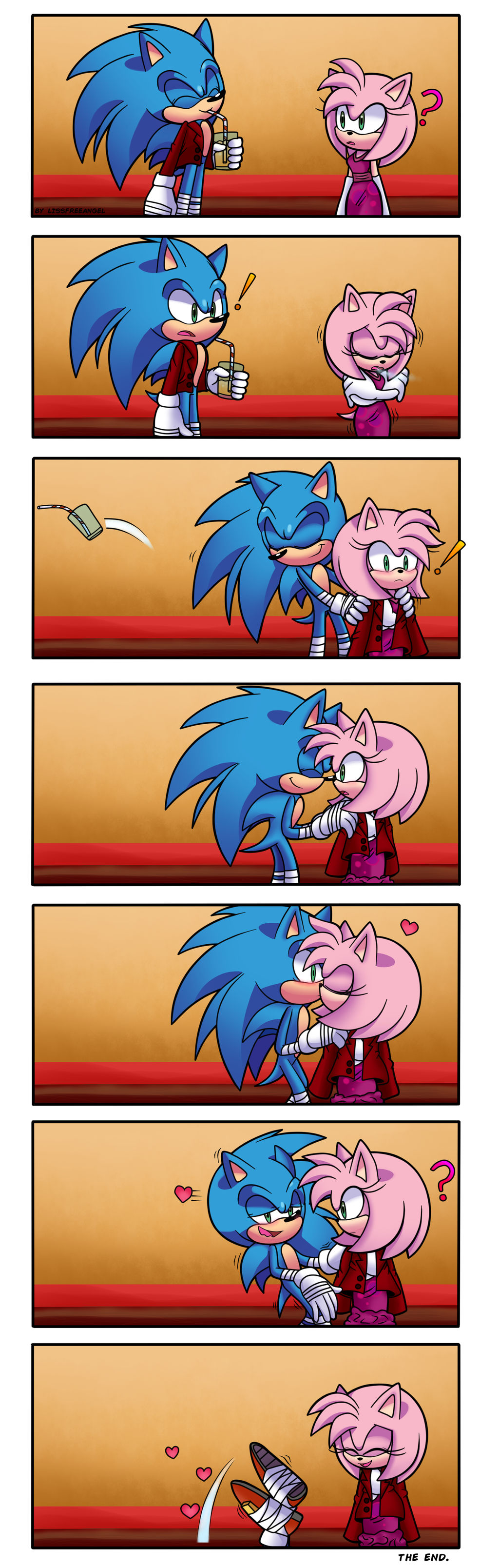 sonamy boom short comic by lissfreeangel on DeviantArt