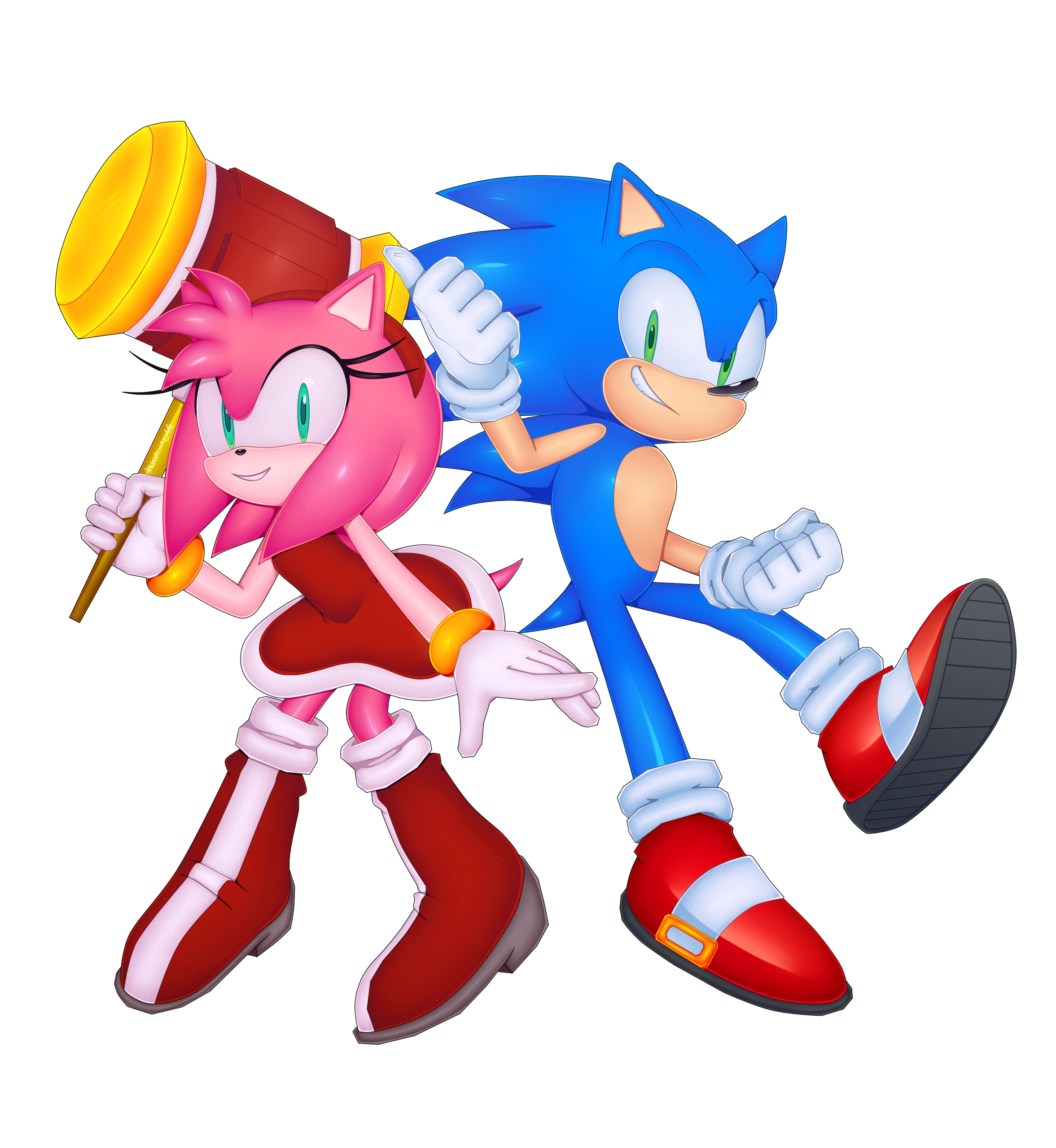 Sonic y amy