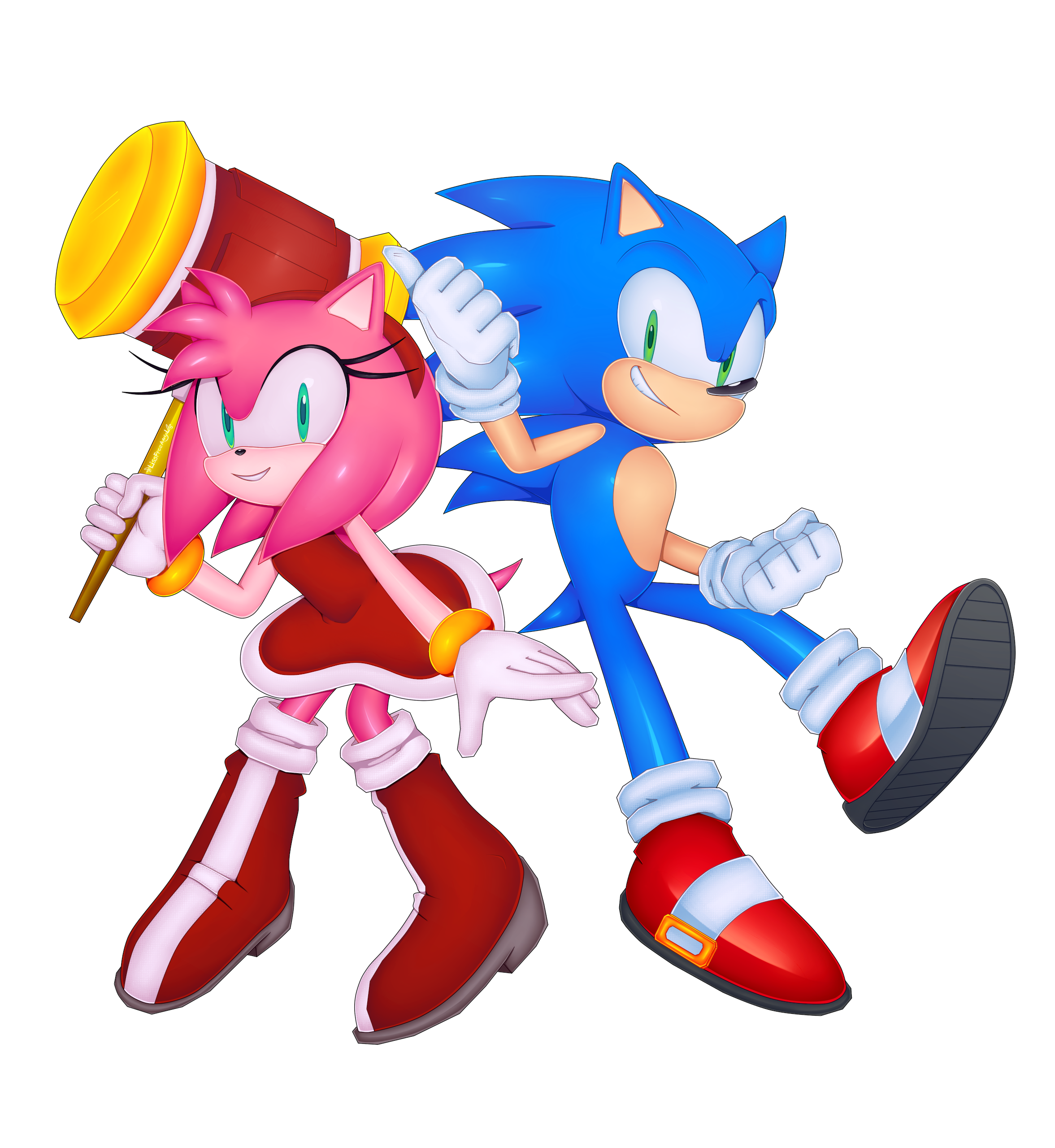 Detalle 38+ imagen dibujos de sonic y amy