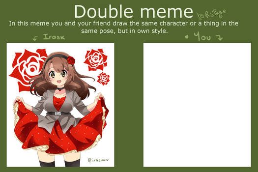 Double meme Invitation