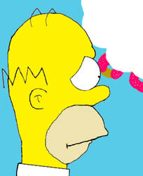 Homer Simpson is Sad - Small