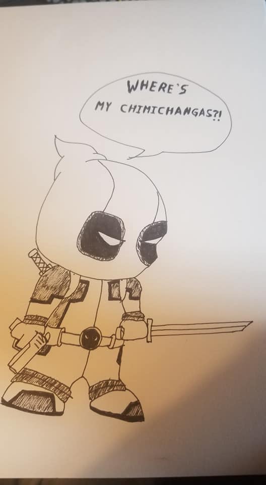 Chibi-Pool by krowofmurder15 on DeviantArt
