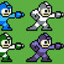 8-Bit Smash Bros: Mega Man's Possible Colors