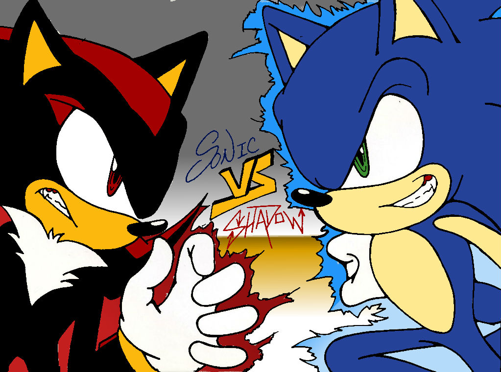 Sonic vs Shadow