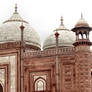 mosque beside the Taj Mahal 3