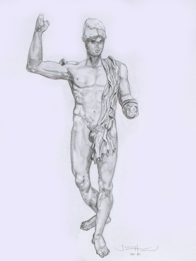 Statue study 4