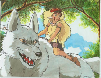 Princess Mononoke -Wolf girl-