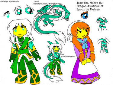 LEGO Ninjago - Jade Yin et Melissa