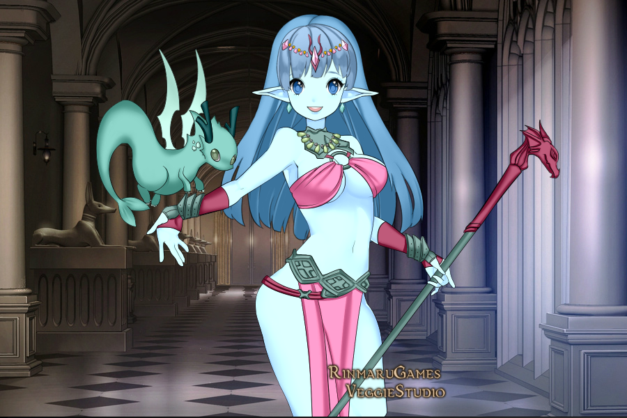 JRPG Heroine Ceator Dragon Master - Nina