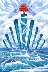 Nine of Wands by SylviaRitter