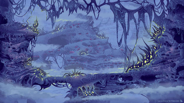 Shadow Creature Interior - Concept Art