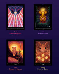 2024TarotCardsCalendar SylviaRitter Overview2