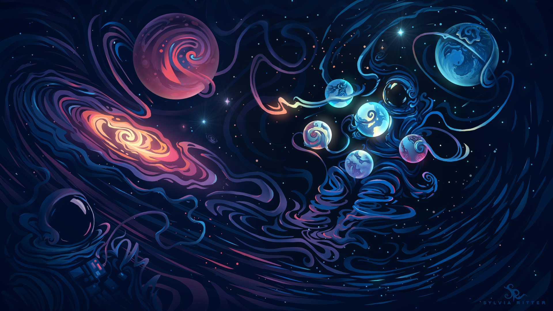 Rippling Ribbons