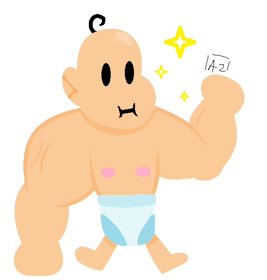 Buff Baby by theartisan2 on DeviantArt