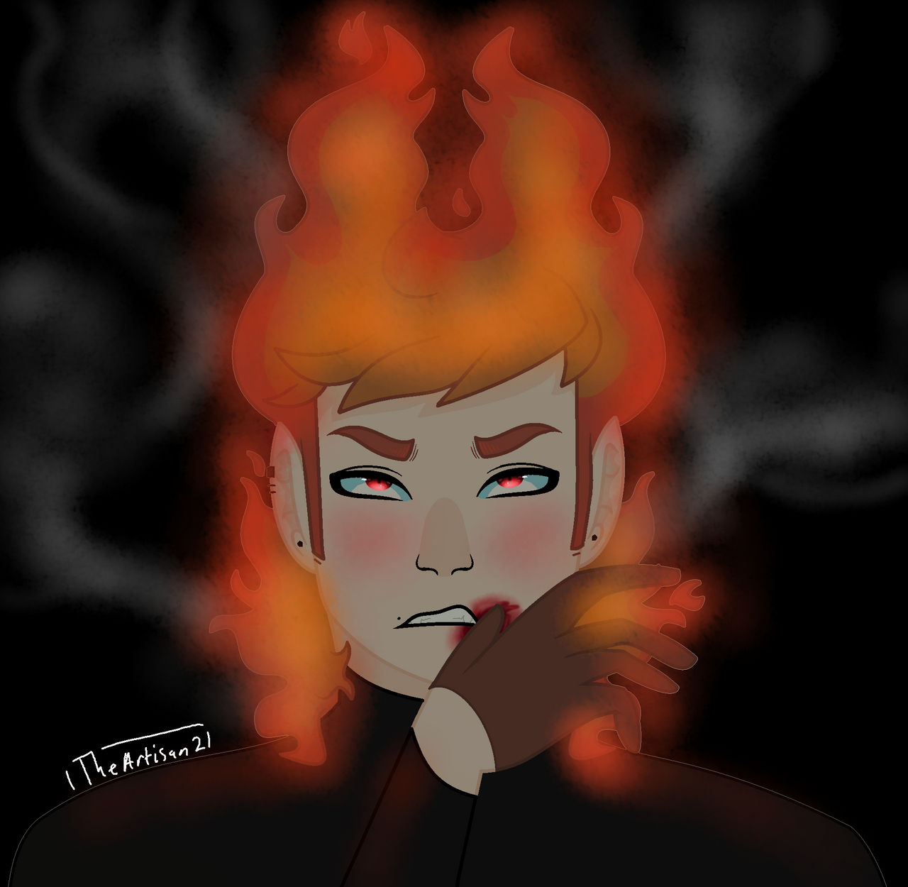 Flame Rage Move The Flames of Rage by theartisan2 on DeviantArt