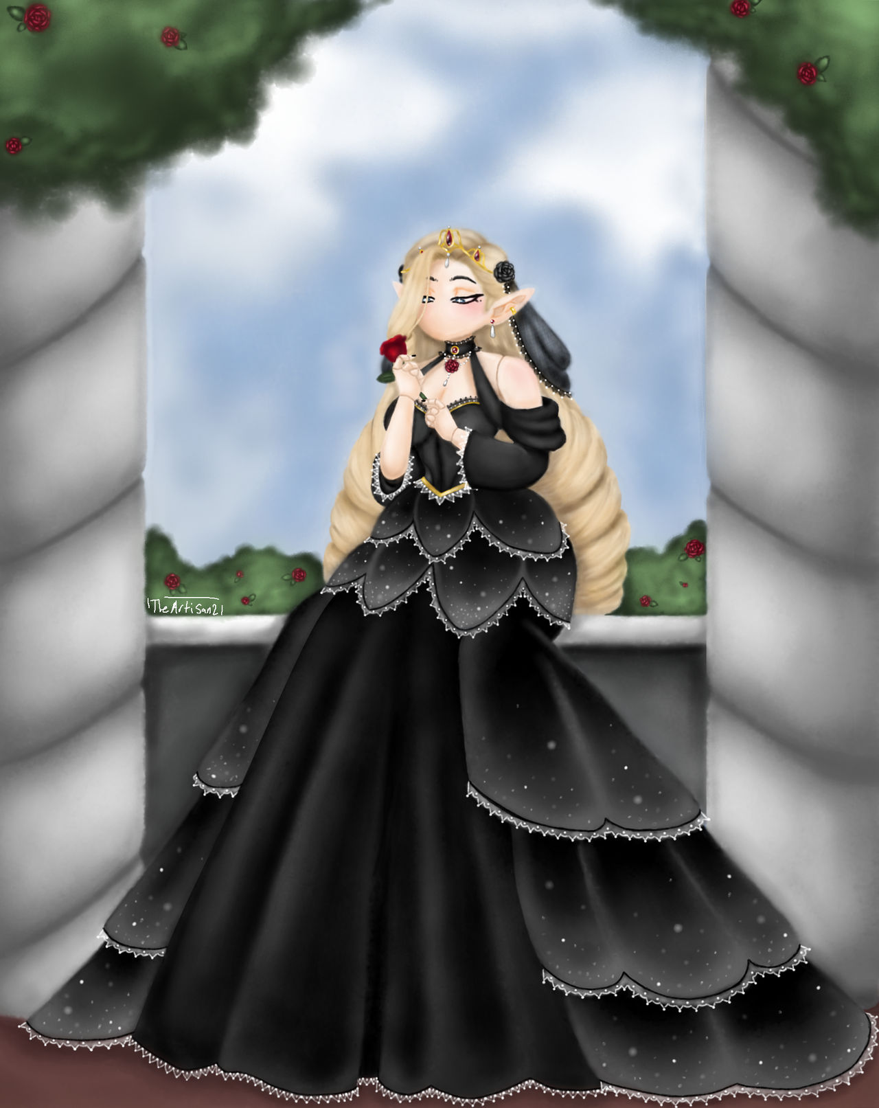 Princess Rosa X Trigger The Rose Princess by theartisan2 on DeviantArt