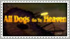 All Dogs Go To Heaven Stamp