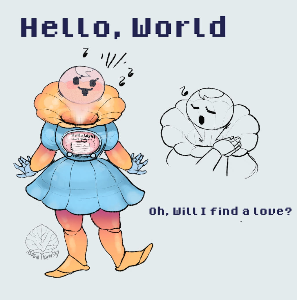 Hello, World by MeadowMood on DeviantArt