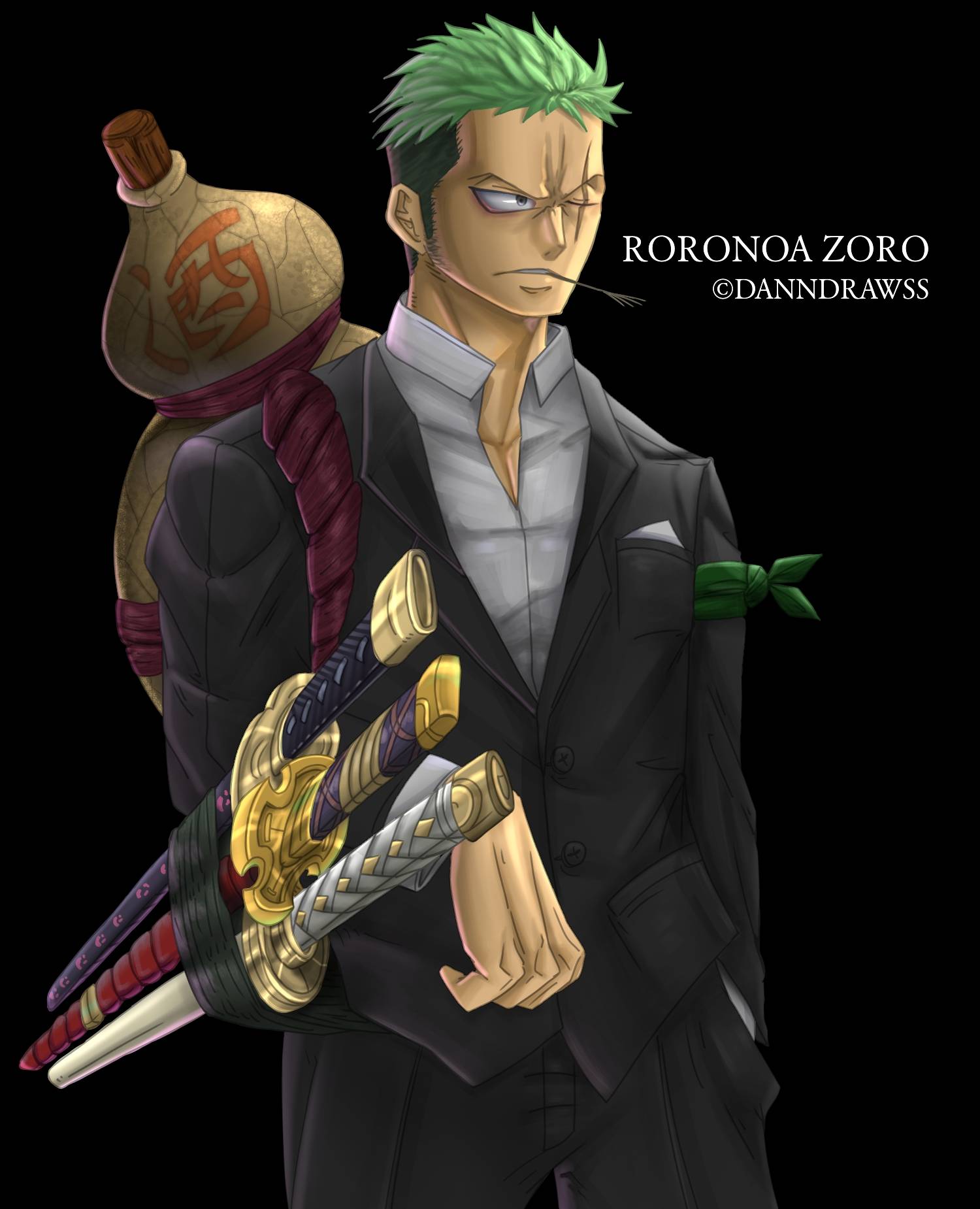 Roronoa Zoro - One Piece by BellaBridjon on DeviantArt
