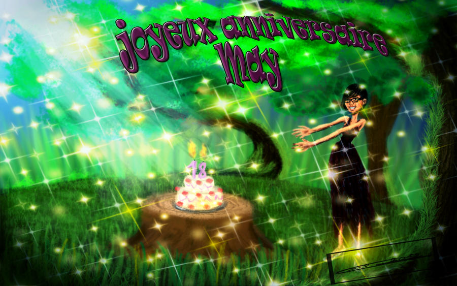 carte d'anniversaire by evin279