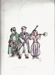 Ryuiku, Herric, and Reniko