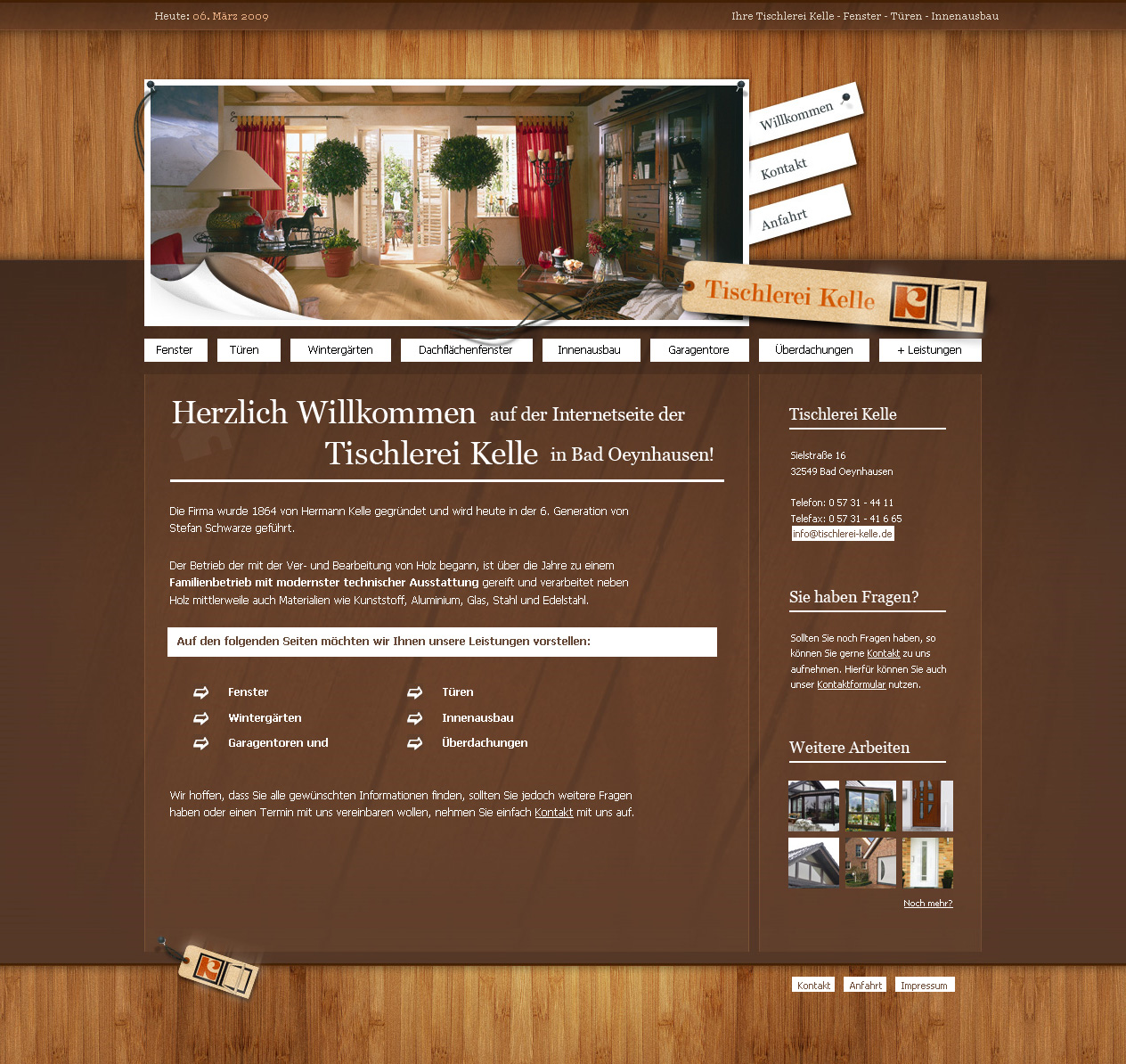 Carpentry - Website