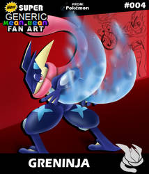 Greninja by Macharro