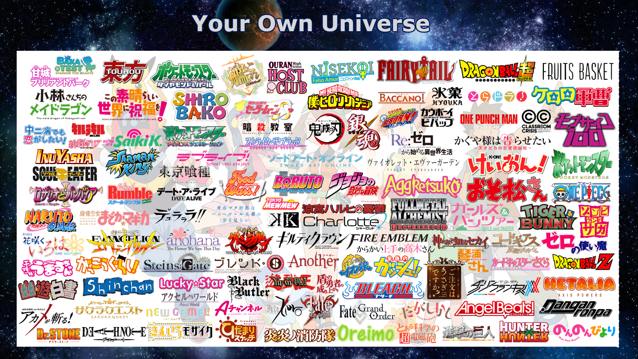 Anime Your Own Universe by gebobenilde on DeviantArt