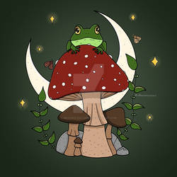 Whimsical froggo