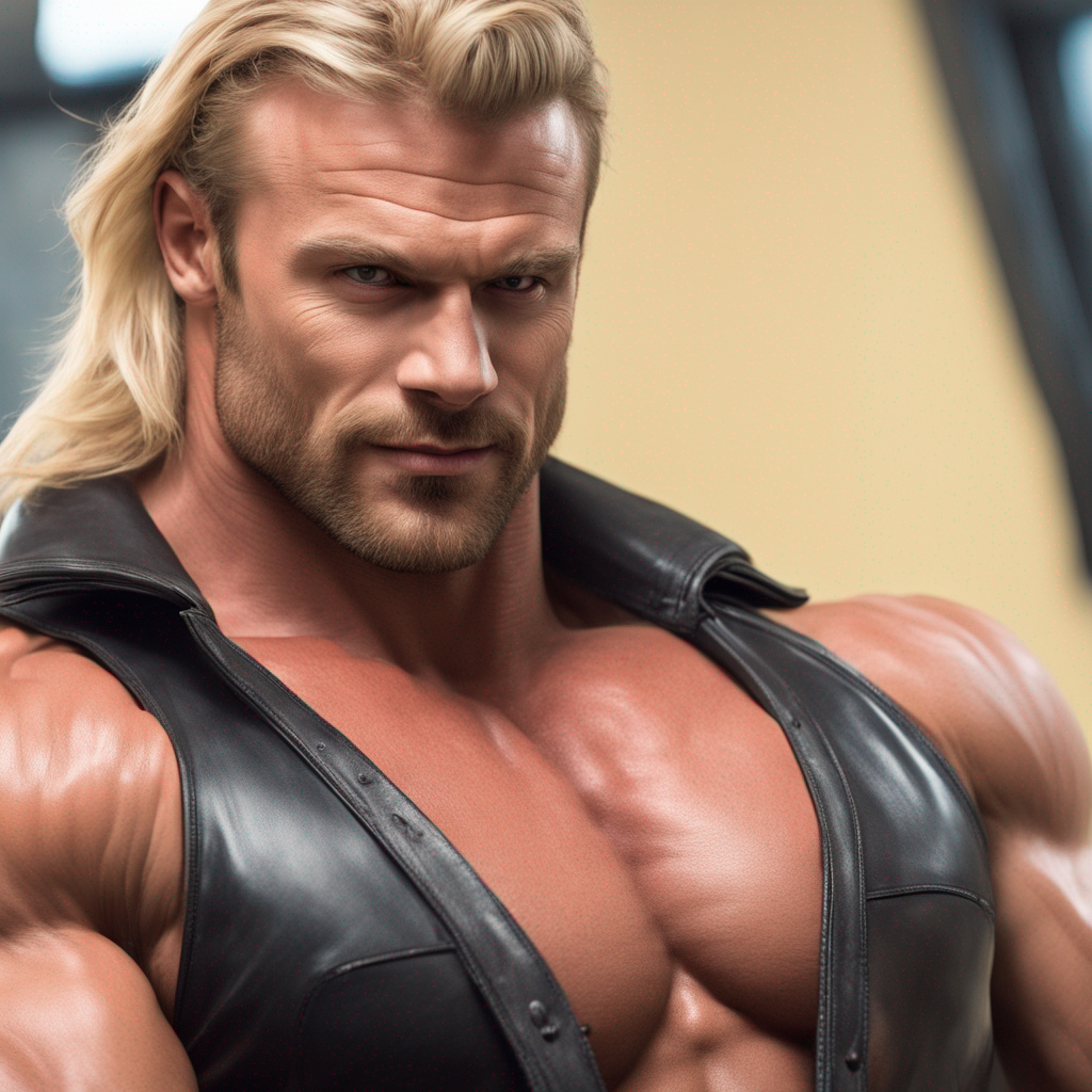 Bodybuiling Boss Massively Muscled Bold Male Boss Blond Bodybuilder by Turkishstud on ...