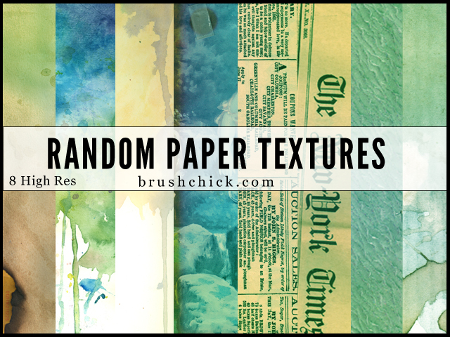 Texture Pack #1 - Random Paper Textures