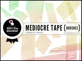 Mediocre Tape Brushes Part 1