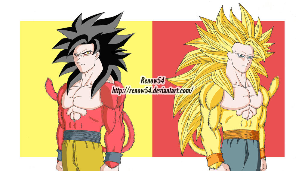 Original SuperSaiyan 4 VS Alternate SuperSaiyan 4