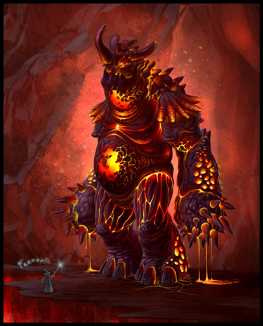 Fire colossus by TagoVanTor on DeviantArt