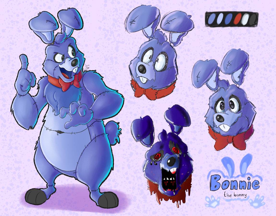 Bonni Rabbit Bonnie the bunny by Ju4nch00 on DeviantArt
