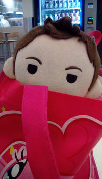 Plushie!Dean- What are you doing?