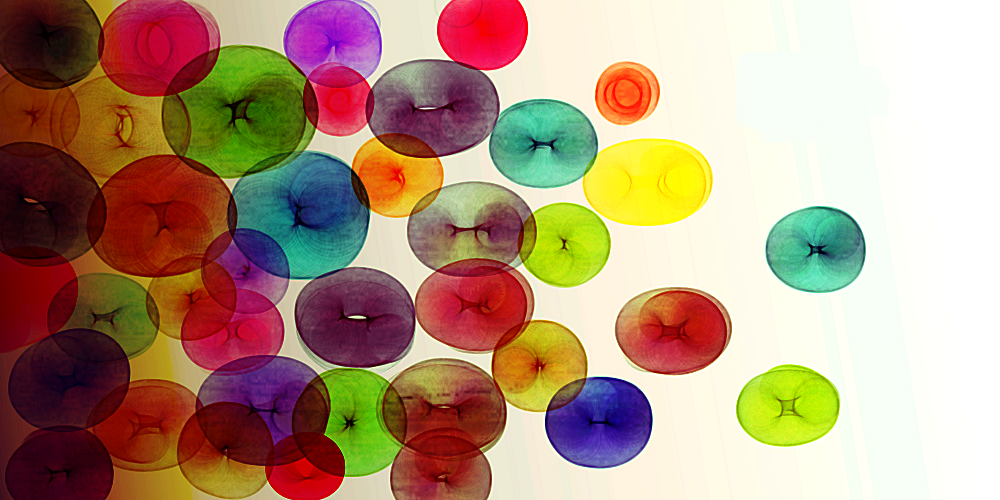 A colorful blood cell_2