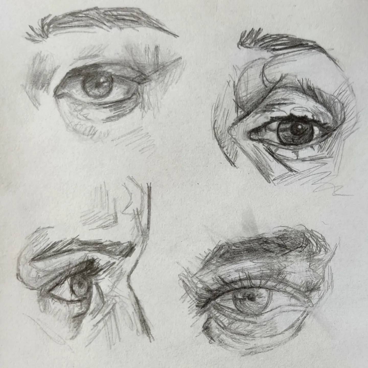 Eye studies by SarahAymanH on DeviantArt