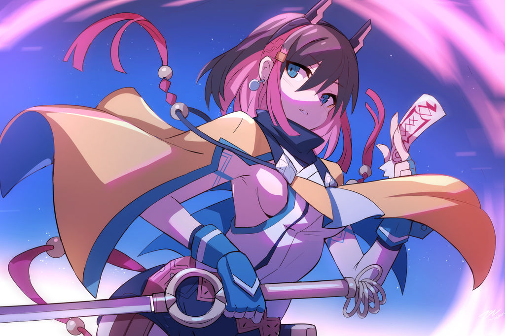 Kirin Azure Striker Gunvolt 3 by Sollyz on DeviantArt