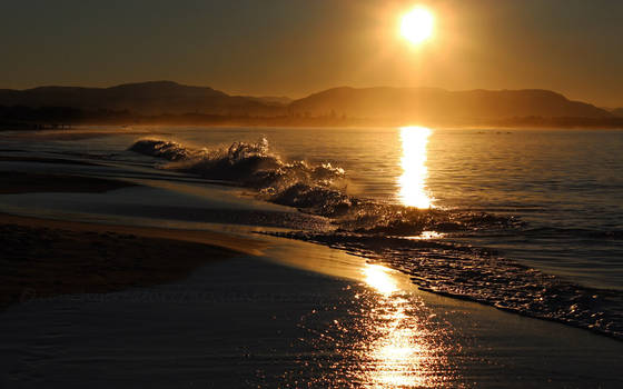 The Byron files - Clarkes Beach sunset