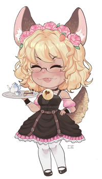 Full body chibi commission #1