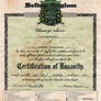 Certificate of Insanity 5