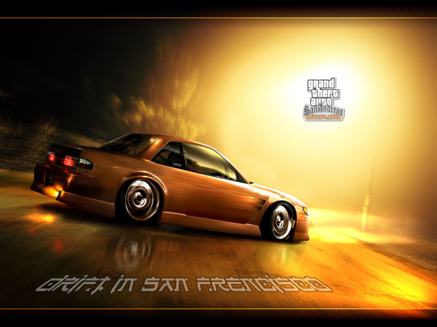 gta sa mp drift wallpaper by bartando